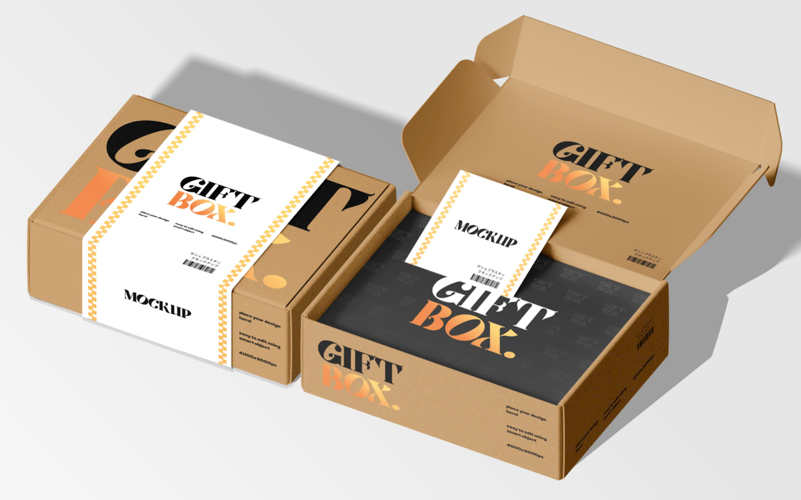 Mẫu hộp giấy chất liệu Kraft