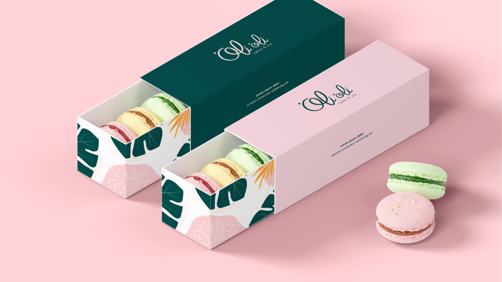 Mẫu hộp giấy đựng bánh kẹo thiết kế tối giản nhưng vô cùng ấn tượng