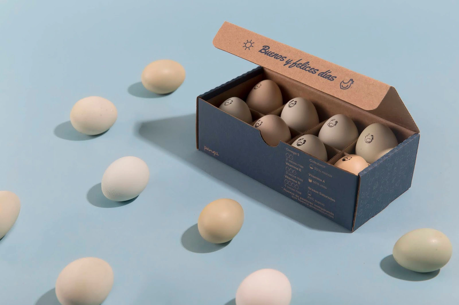 Mẫu thùng carton đựng trứng gà an toàn, chất lượng