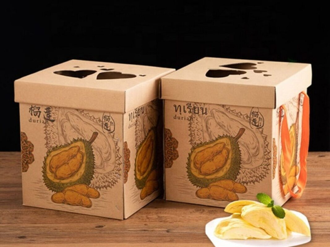 Thùng carton cho bao bì ngành nông sản