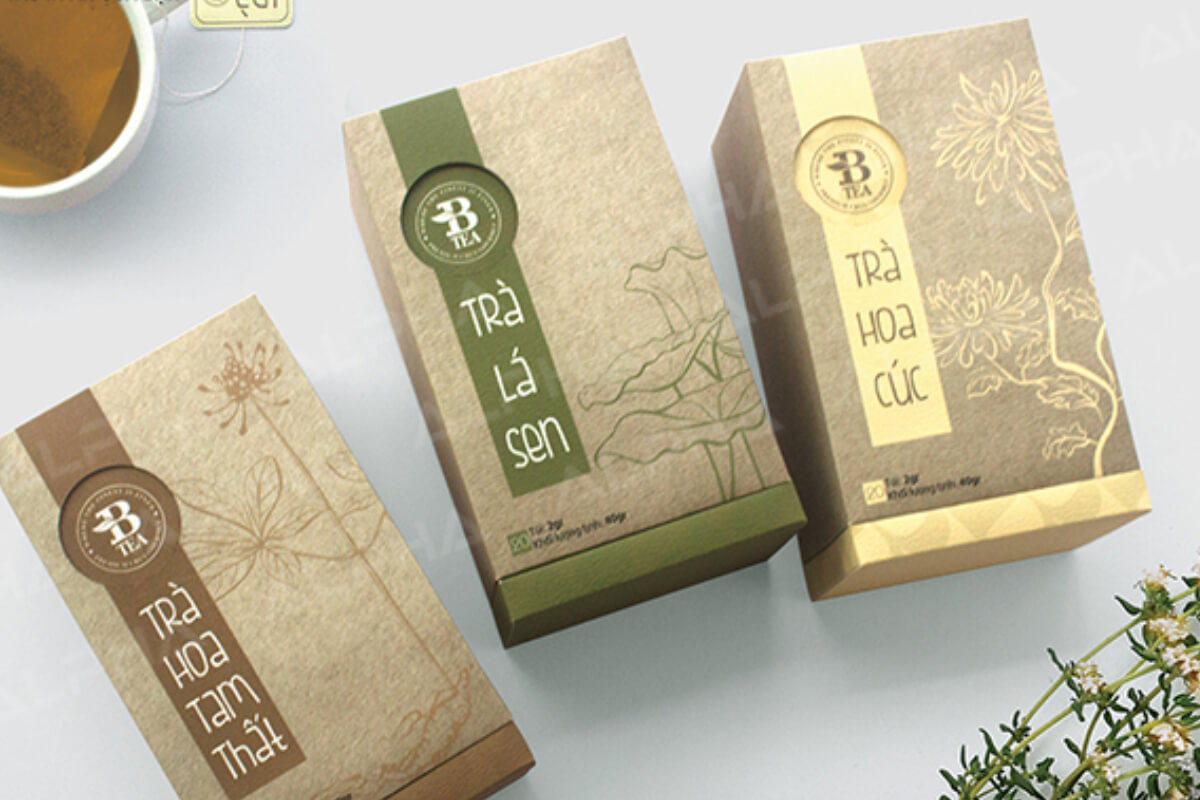 Một hộp giấy đựng trà đẹp cũng chính là cách làm marketing hiệu quả